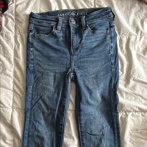 American Eagle Outfitters Women's Blue Jeans